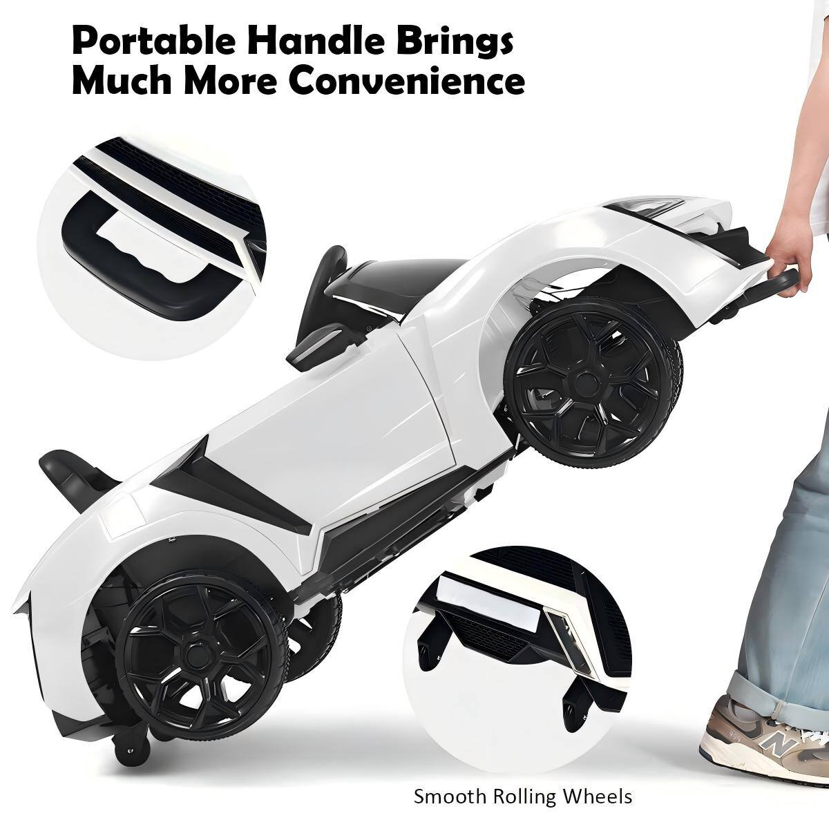 Portable Handle Brings Much More Convenience

Smooth Rolling Wheels