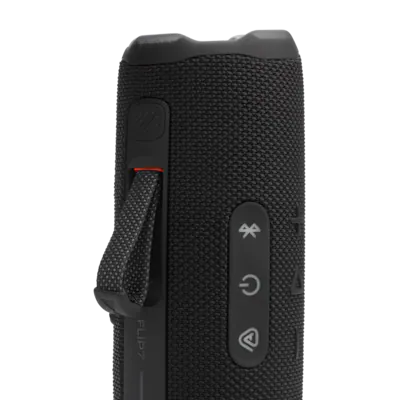 JBL Flip 7 Portable waterproof and drop proof speaker 2025 Black JBL Flip 7 Portable waterproof and drop proof speaker 2025 Black