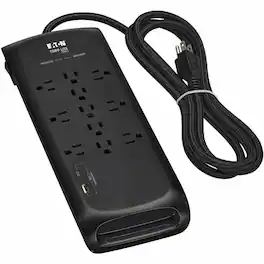 Tripp Lite - series Protect It! TLP118DBUC 11-Outlets Surge Suppressor/Protector - Household Electronic, Computer - Black