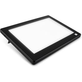 Kodak - LED Light Box 12”x8”, Battery & USB Powered Light Pad for Negatives, Slides & Films Viewing - Black