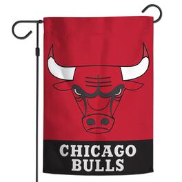 WinCraft - Chicago Bulls 12" x 18" Applique Garden Flag - Multicolor