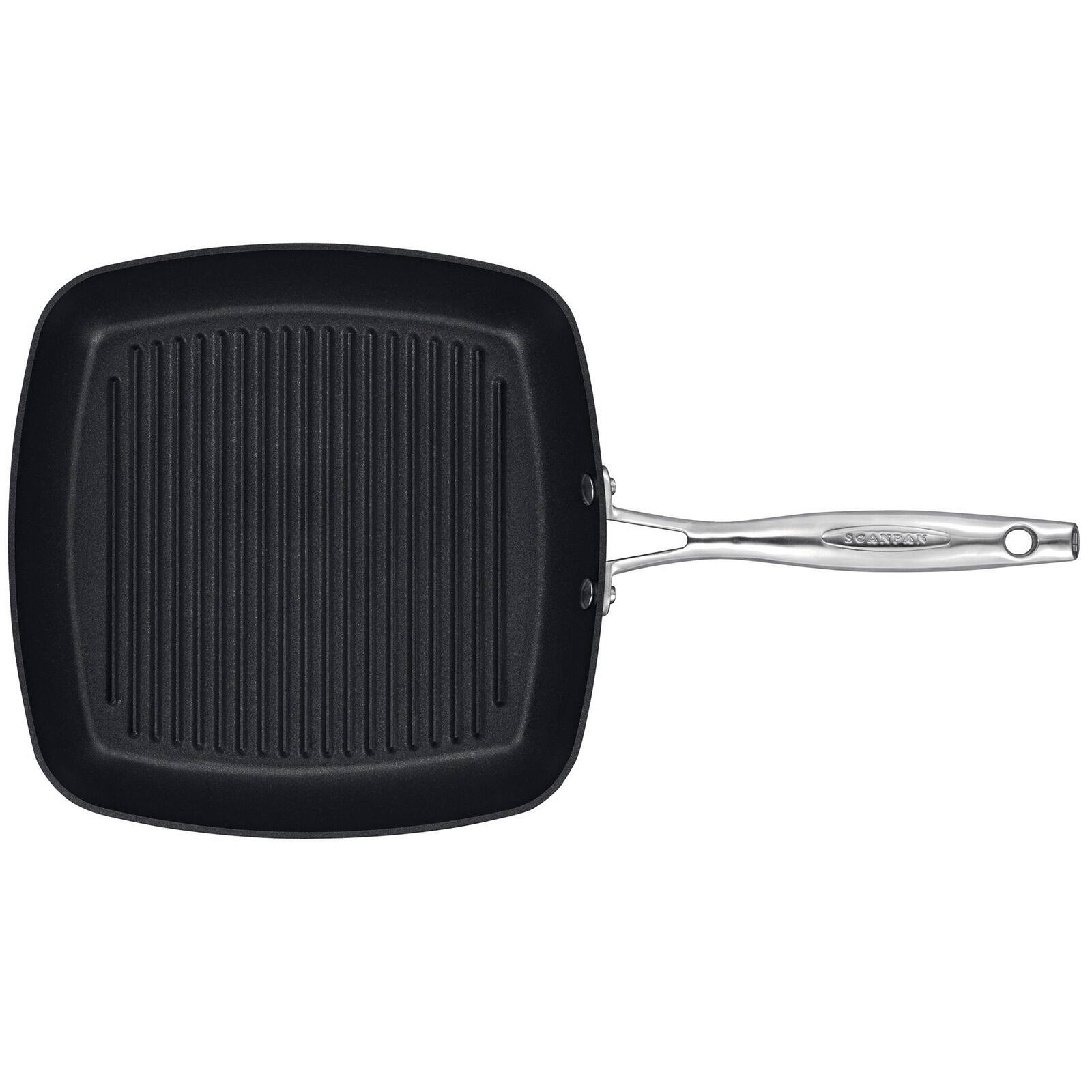 Alt View 1. Scanpan - Pro IQ 10.5 Inch Square Grill Pan - Black.
