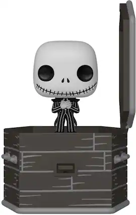 Front. Funko - Funko Pocket POPers: The Nightmare Before Christmas - Jack - Collectibles - Multicolor.