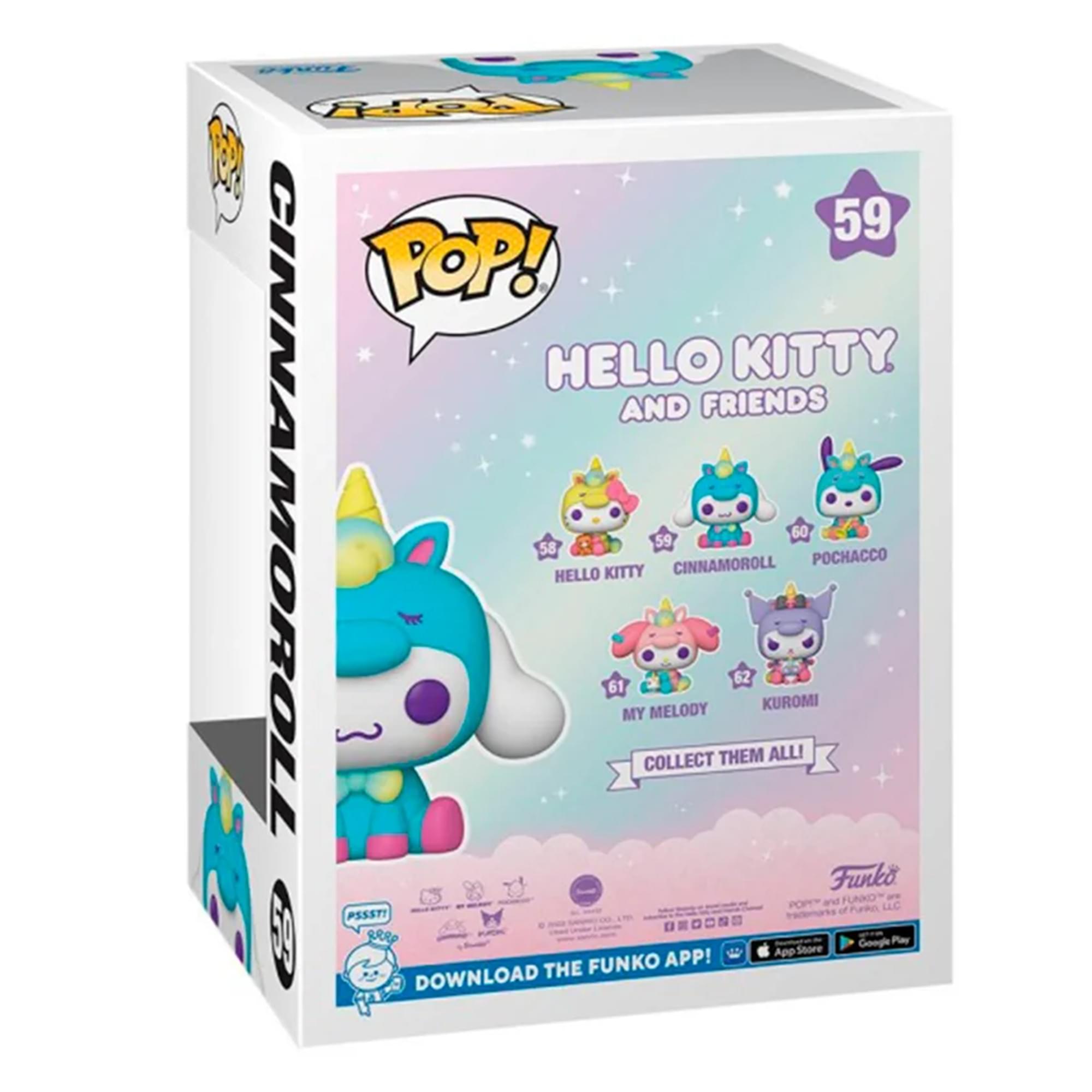 FACE K 1 59 POP! HELLO KITTY AND FRIENDS CINNAMOROLL 58 HELLO KITTY 61 MY COLLECT MELODY 59 CINNAMOROLL THEM 62 KUROMI ALL! 60 POCHACCO Funko LLC PSSST7 | RRe THE FUNKO APP! App Store Google DOWNLOAD

Corrected text:

POP! HELLO KITTY AND FRIENDS CINNAMOROLL 59

HELLO KITTY 59
CINNAMOROLL 60
POCHACCO 61
MY MELODY 62
KUROMI 60

COLLECT THEM ALL!

DOWNLOAD THE FUNKO APP!
App Store Google Play