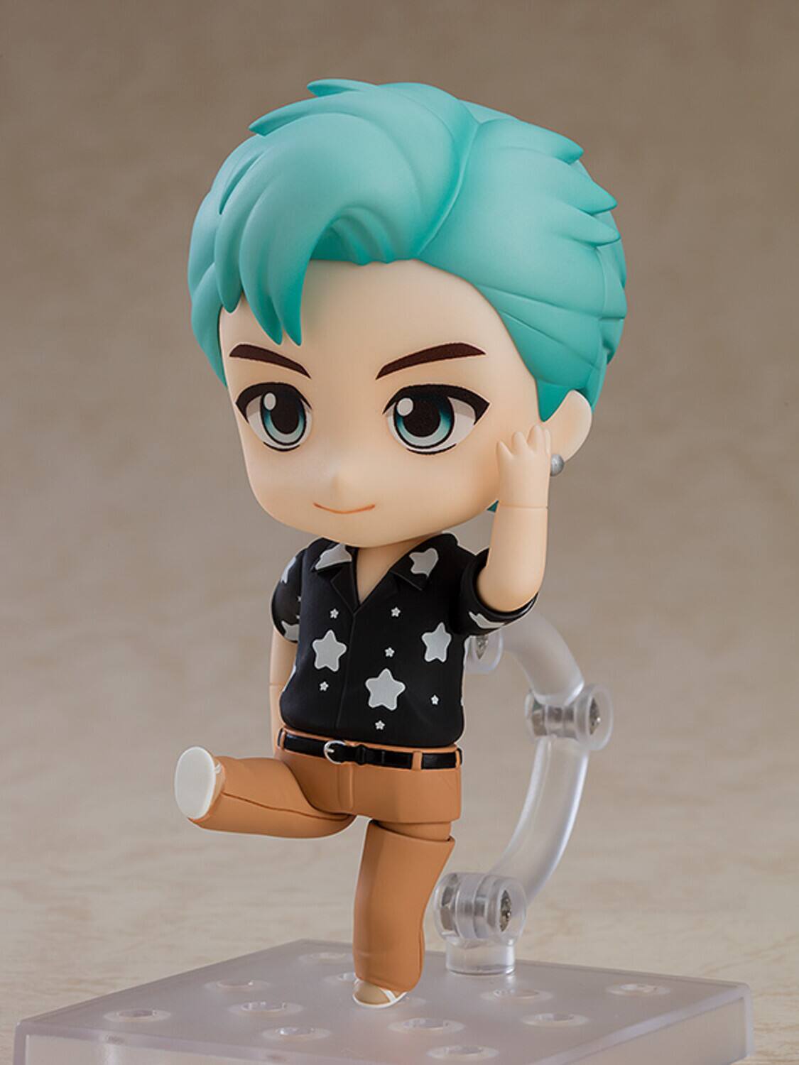 Alt View 4. Good Smile Company - BTS - Good Smile Company - Tinytan - RM Nendoroid Action Figure   - Collectibles - Multicolor.
