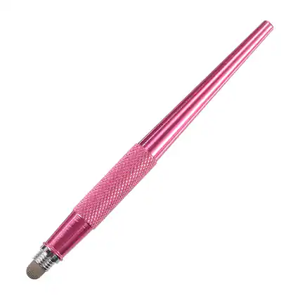 Front. Unique Bargains - Stylus Pens for All Capacitive Touch Screens 2 in 1 Fine Point Disc & Fiber Tips Universal Capacitive Pen Sensitivity - Red.
