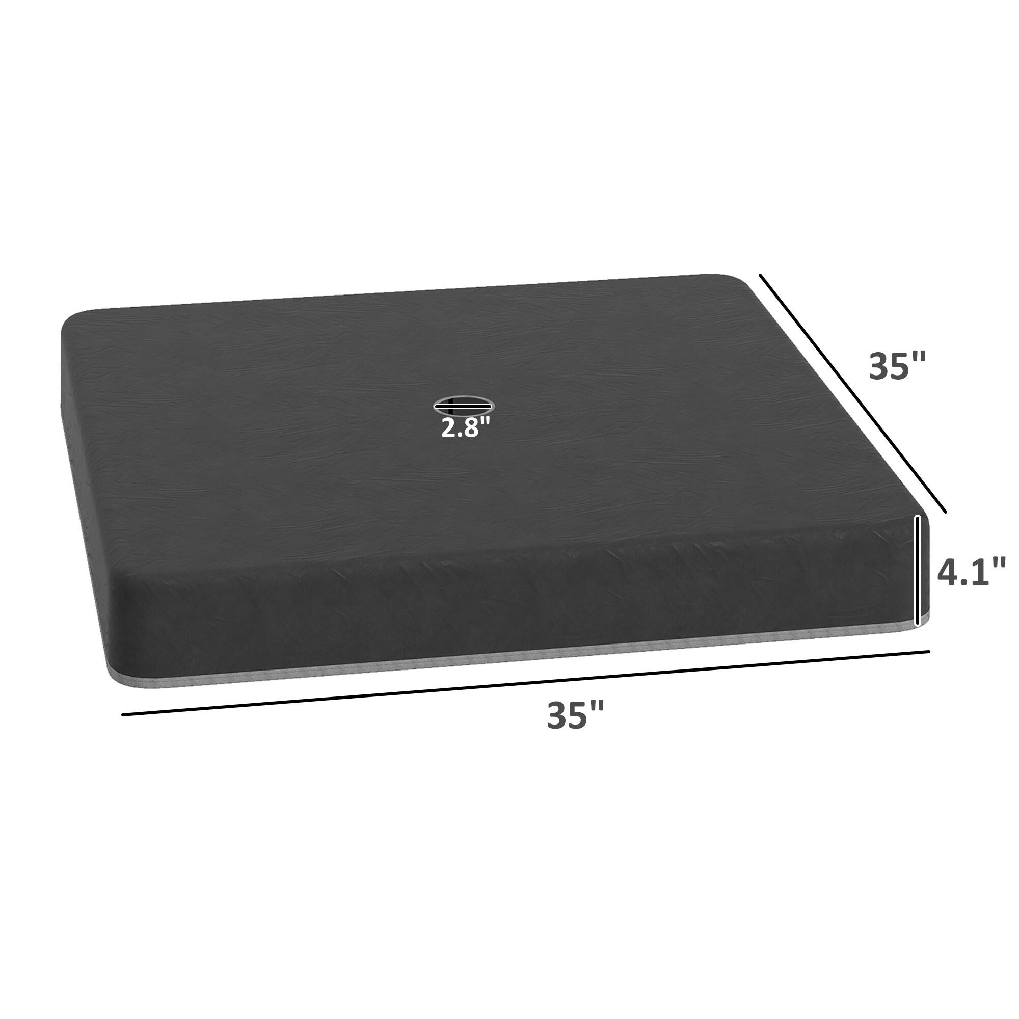 35" x 4.1" x 2.8"