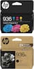 hp 936 Cyan Magenta Yellow Jaune 3-pack / Paquet de 3
hp the pages* 2X plus de pages* Scan / Balayez
936e EvoMore Black Noir
1 Original HP Ink Cartridge Une cartouche d'encre d'origine HP