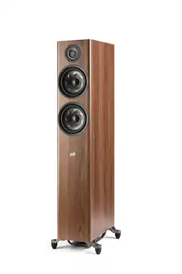 Polk Audio - Polk Reserve Series R600 Floorstanding Tower Speaker, New 1" Pinnacle Ring Tweeter & Dual 6.5" Turbine Cone Woofers - Walnut