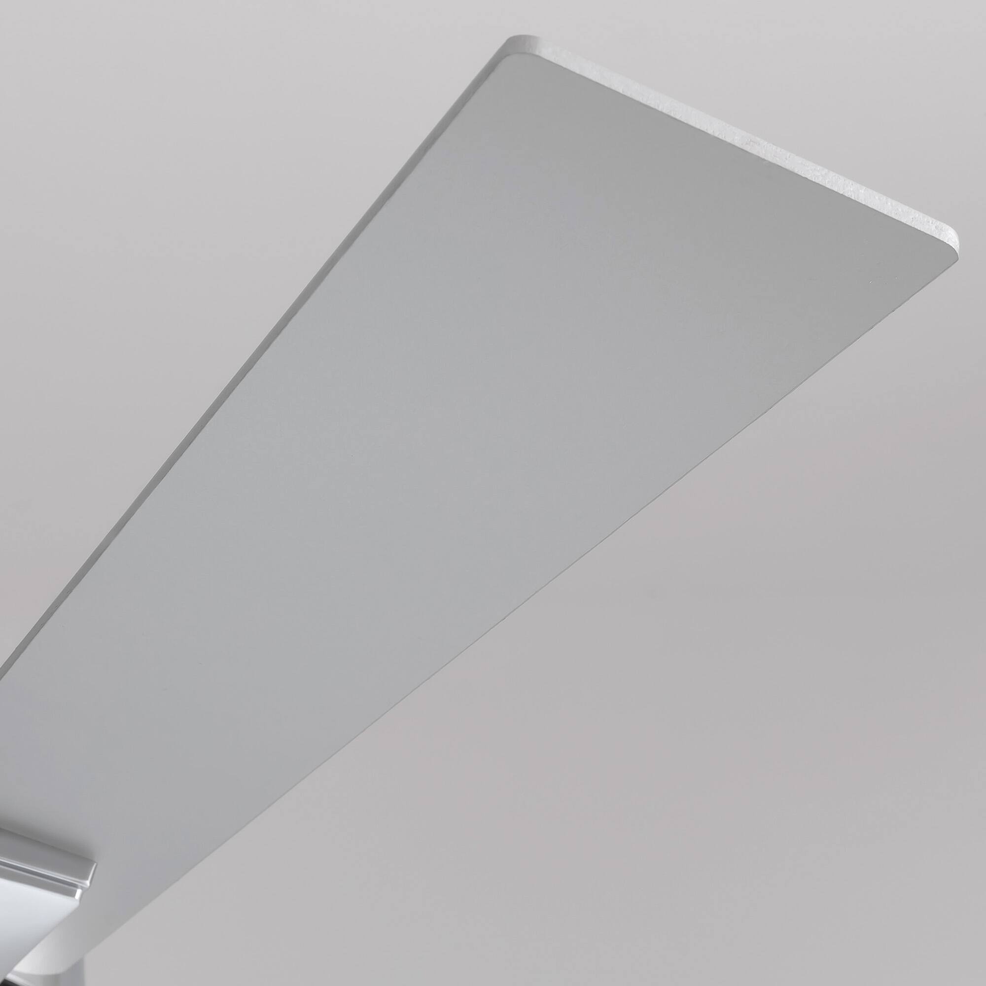 Alt View 10. Siljoy - 52" Modern Low Profile Ceiling Fan with Light and APP/Remote, DC Reversible Motor, Dimmable LED for Bedroom/Living Room - Chrome.