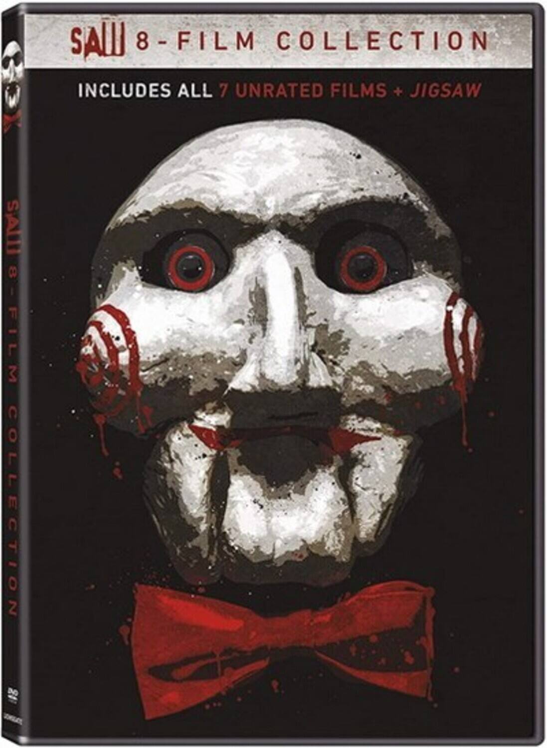 Front. Saw: 8-Film Collection   - DVD.