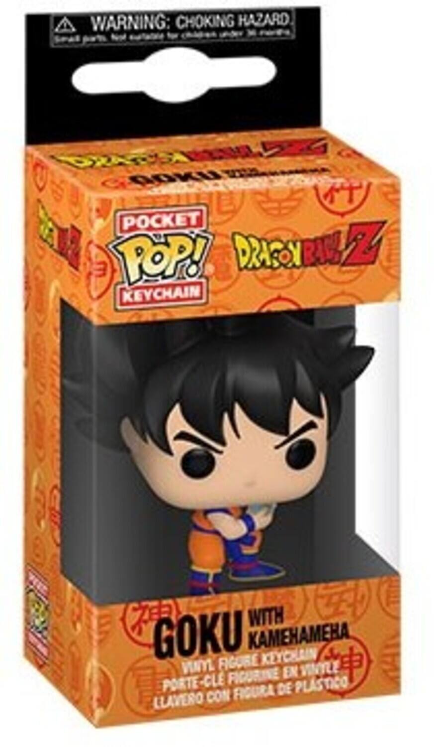 WARNING: CHOKING HAZARD

POCKET POP! DRAGON BALL Z KEYCHAIN WITH GOKU KAMEHAMEHA FIGURE KEYCHAIN

VINYL FIGURE KEYCHAIN EN VINYLE PORTE-CLE FIGURINE DE PLASTICO CON FIGURA DE LLAVERO