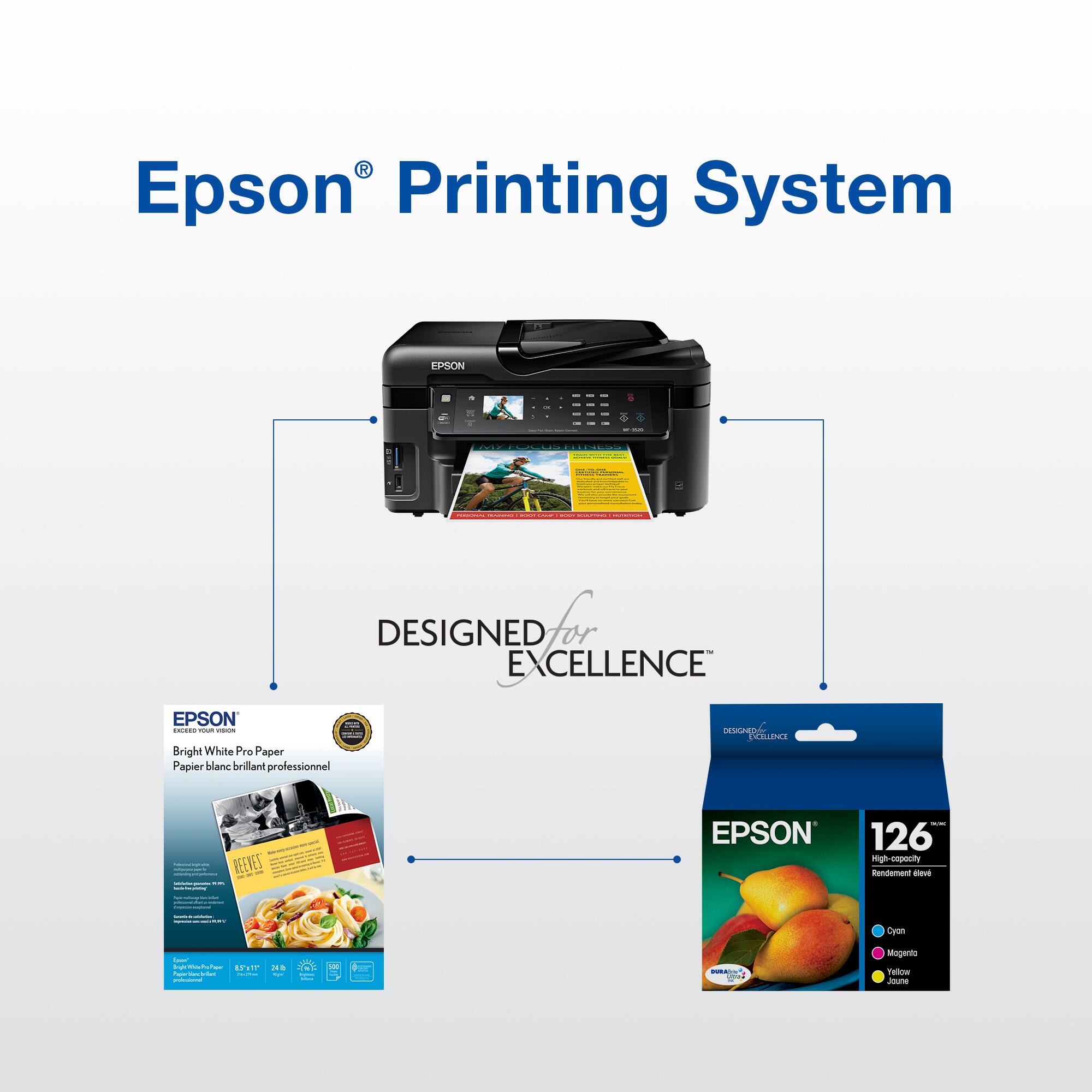 Epson Printing System: Designed for Excellence.