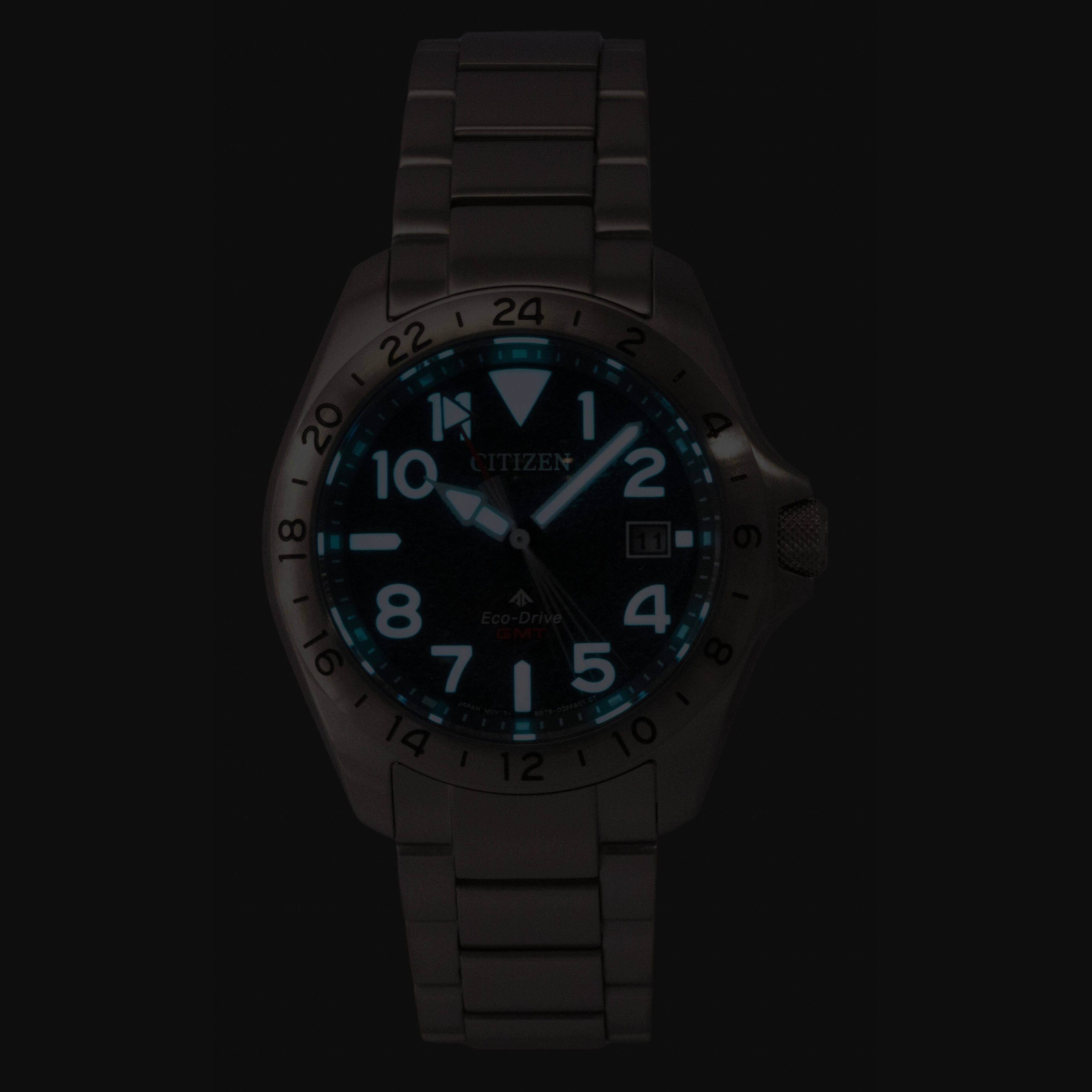 I 24 I 22 2 I 8 20 18 1 4 CITIZEN - 10 2 18 11 9 -  - 8 Eco-Drive GMT 4 16 7 5 8 I 14 I 12 I 10