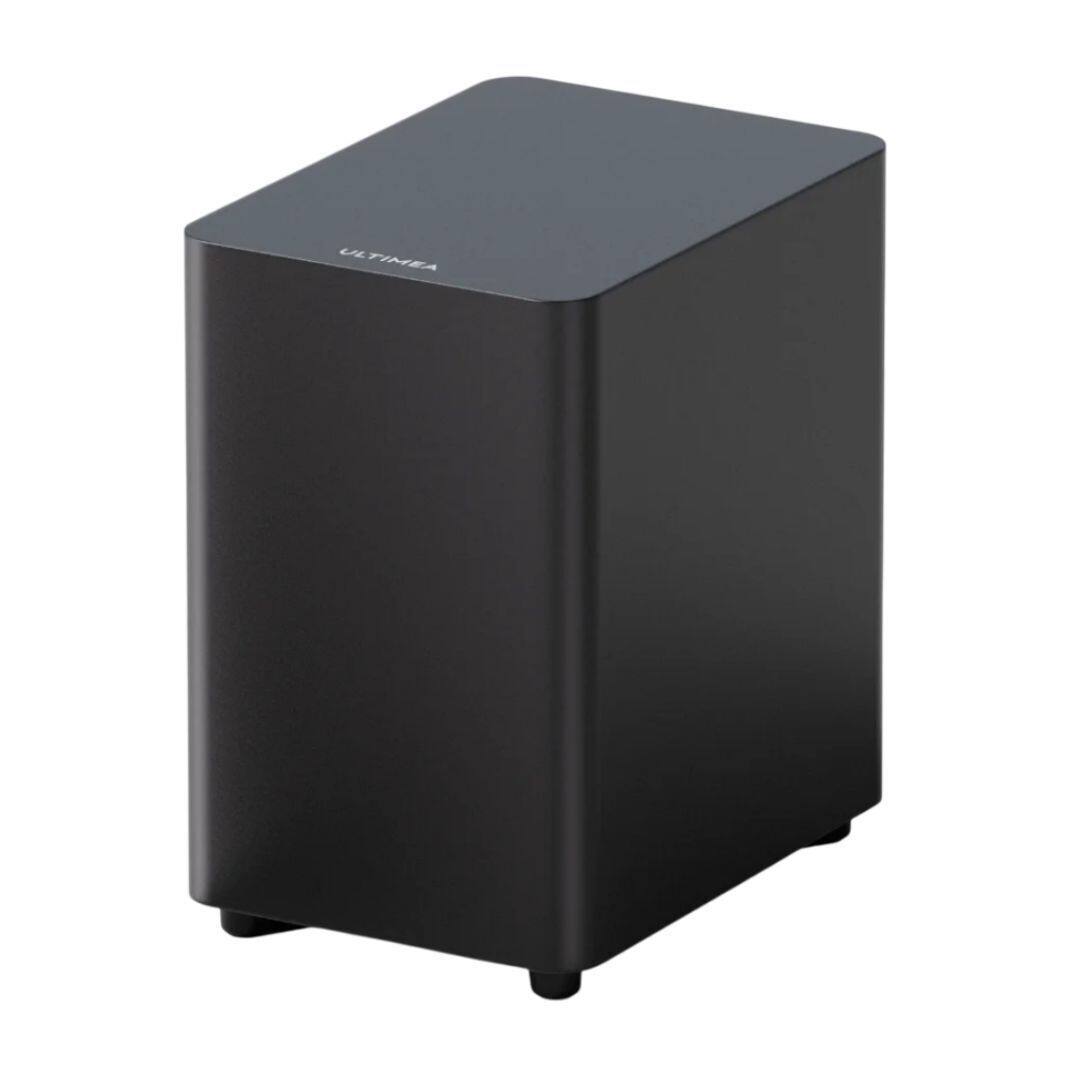 Back. Ultimea - Ultimea Aura A30 5.1 Channel Black Soundbar with Smart App Controls - Black.