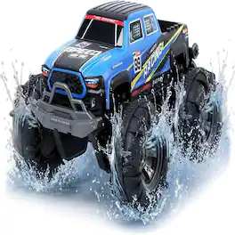 Loheer - Waterproof Monster Truck Gesture RC Car 4WD Amphibious Hand Controlled Off-Road Vehicle