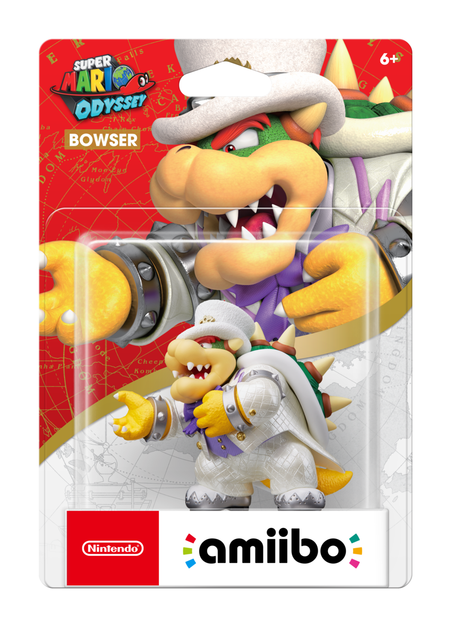 Nintendo - amiibo - Bowser (Wedding Outfit) - Super Mario Odyssey Series - Multi - Front_Zoom