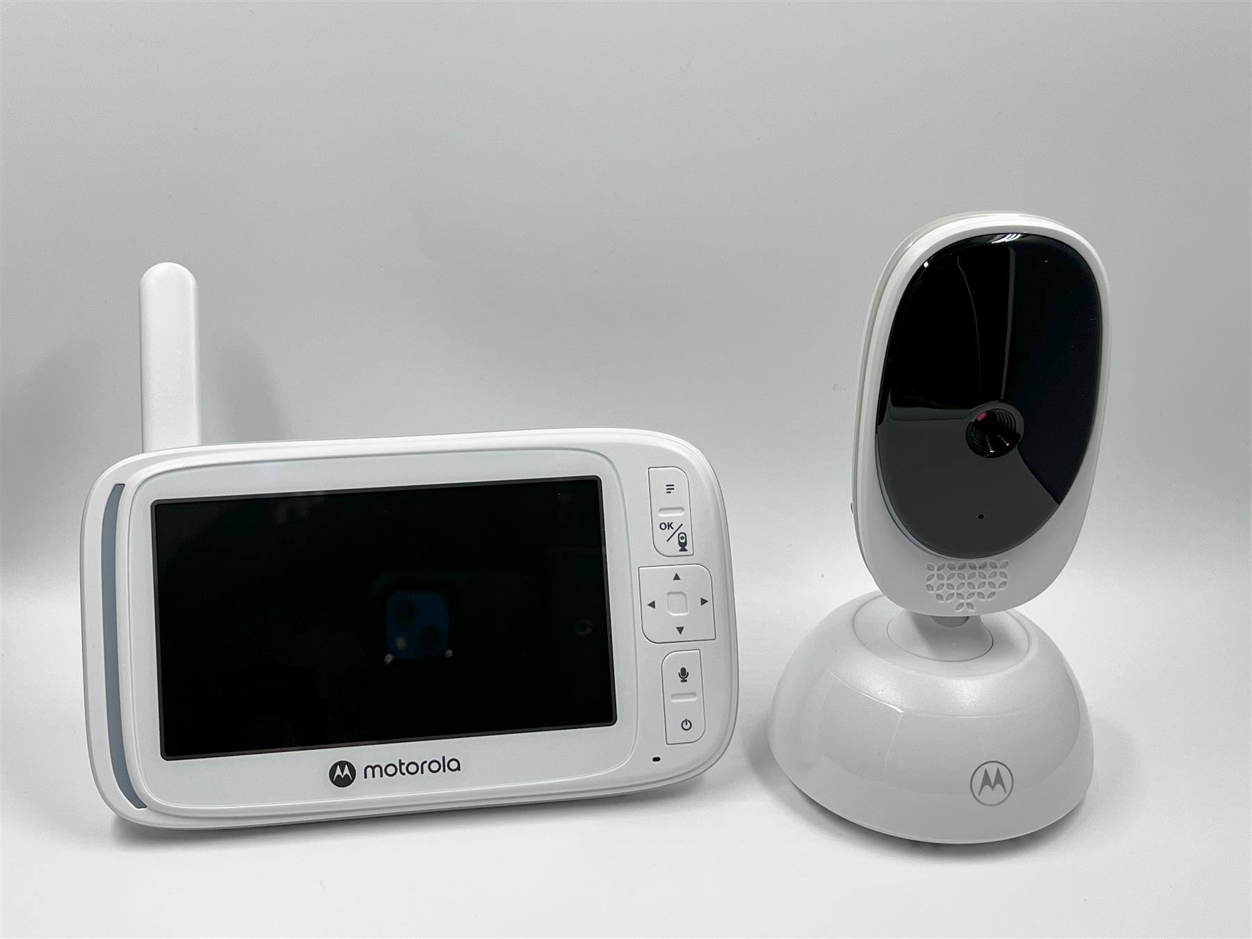 Alt View 10. Motorola - Refurbished VM75 5.0 Video Baby Monitor - White.