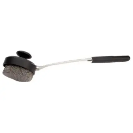 Alt View 1. Cuisinart - 3-in-1 Chainmail Grill Cleaner - Black.