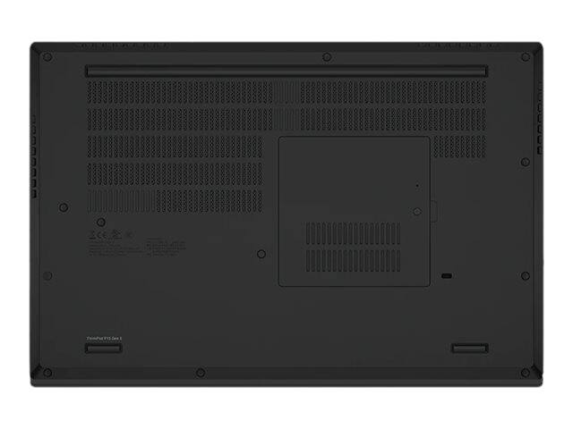 Alt View 5. Lenovo - ThinkPad P15 15.6" FHD IPS Intel Core i7-11850H 2.5 GHz 32GB DDR4 1TB SSD NVIDIA T1200 Windows 11 Pro Laptop - Black.
