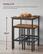 Perfect Fit
Matches with 24-26" high bar stools (not included) that also fit under the table
36.2"