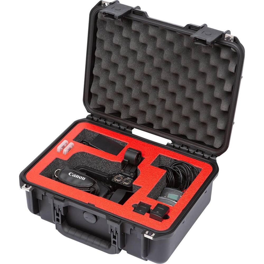 Alt View 5. SKB - iSeries Waterproof Case for Canon XA11, XA15, XA40, XA45 Camcorders 3i-1510-6XA.