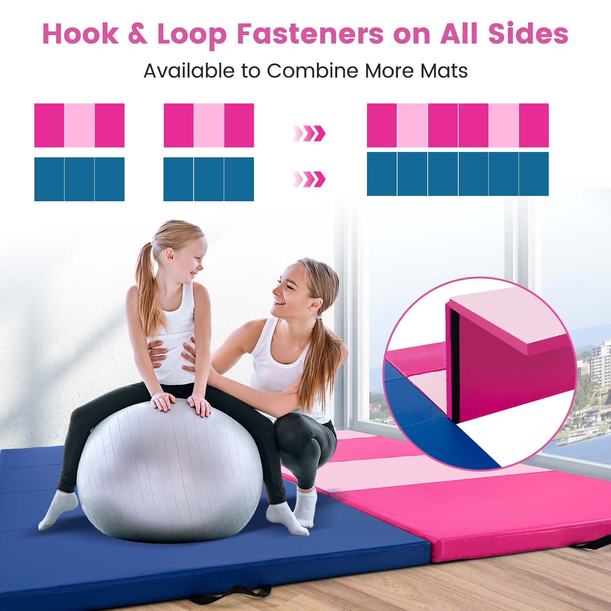 Hook & Loop Fasteners on All Sides  
Available to Combine More Mats