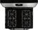 Alt View 20. Frigidaire - 4.2 Cu. Ft. Freestanding Gas Range - Silver/Black.
