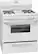 Angle. Frigidaire - 30" Freestanding Gas Range - White.