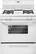 Front. Frigidaire - 30" Freestanding Gas Range - White.