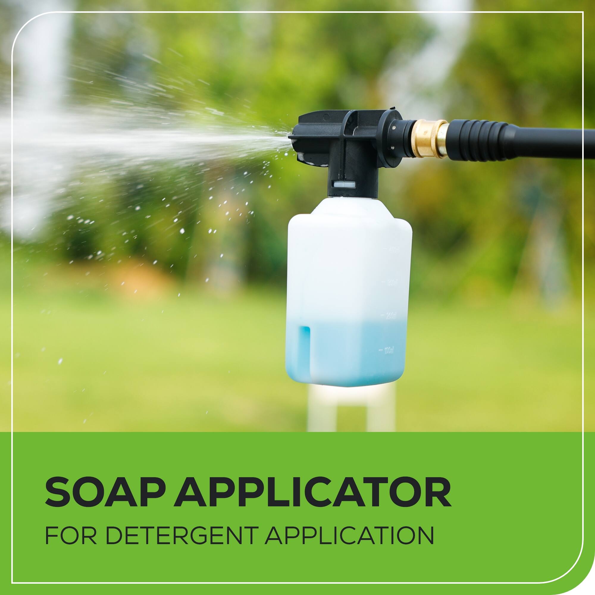 SOAP APPLICATOR FOR DETERGENT APPLICATION