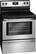 Angle. Frigidaire - 4.8 Cu. Ft. Freestanding Electric Range - Stainless steel.