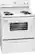 Angle. Frigidaire - 4.8 Cu. Ft. Freestanding Electric Range - White.