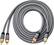 Alt View 12. Rocketfish™ - 8' Stereo Audio RCA Cable - Gray.