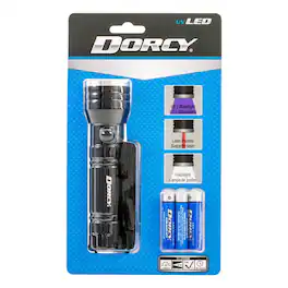 Dorcy - Active Series 35 lm Black LED Cell Flashlight AAA Battery