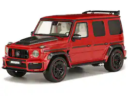 2022 Brabus 900 Rocket Edition Red with Carbon Hood 1/18 Model Car by GT Spirit