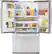 Alt View Standard 1. LG - 24.7 Cu. Ft. French Door Refrigerator with Thru-the-Door Ice and Water - Stainless-Steel.