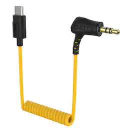 Deity - Microphones C21 - 3.5mm TRS to USB-C (analog to digital cable)