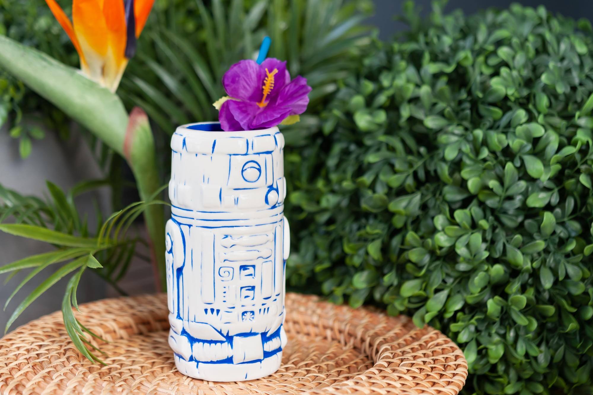 Alt View 3. Star Wars - Geeki Tikis Star Wars R2-D2 Mug | Ceramic Tiki Style Cup | Holds 14 Ounces - White.