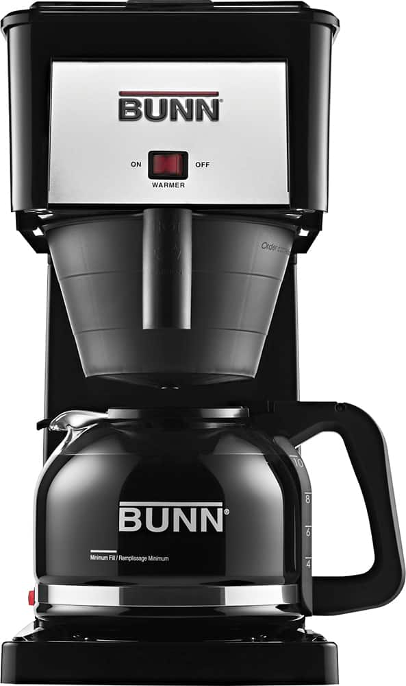 Front. BUNN - Velocity Brew Orignal 10-Cup Coffee Maker - Black.