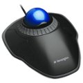 Angle. Kensington - Orbit 72337 Optical Gaming Ambidextrous Mouse with Scroll Ring - Black and Blue.