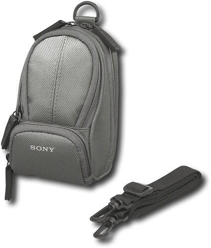Front Standard. Sony - Soft Carrying Case - Silver.