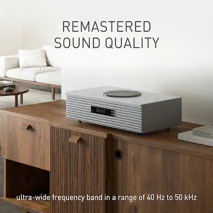 Front. Panasonic - Ottava All-in-One Music System SC-C65 - Silver.