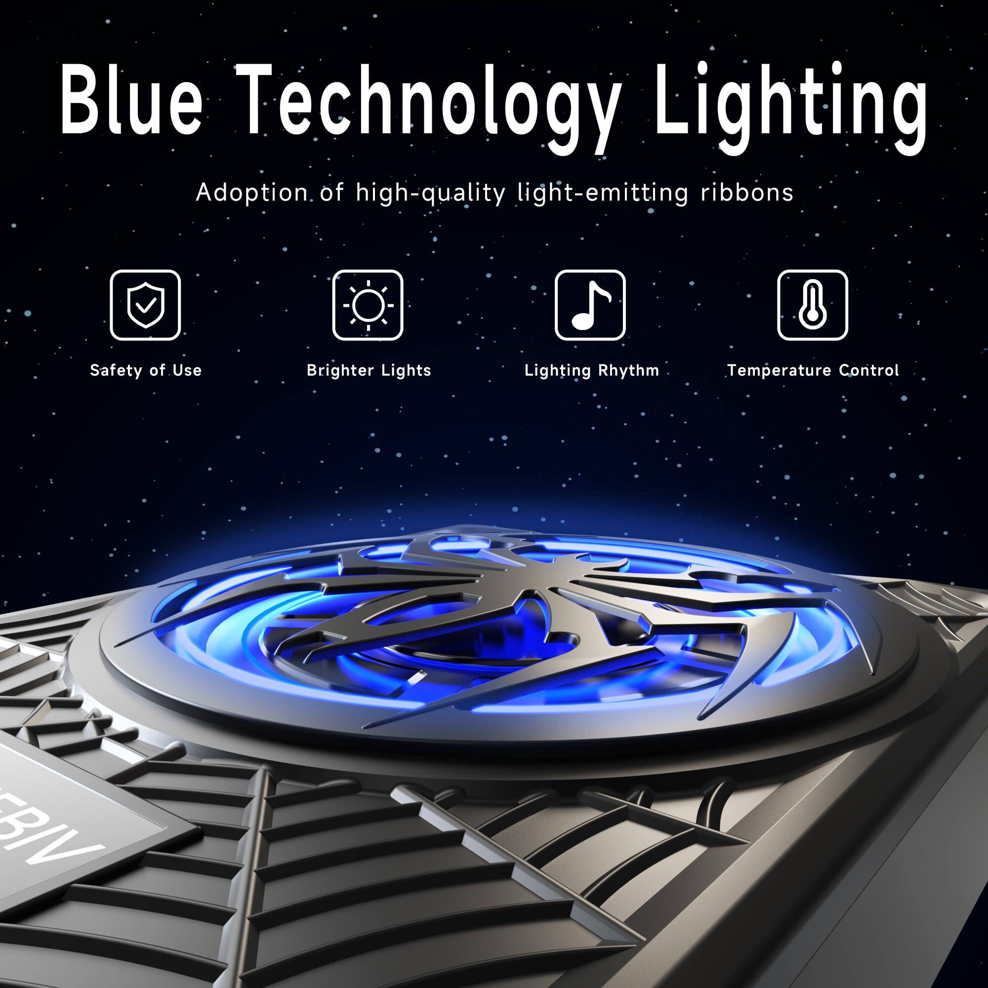 Blue Technology Lighting  
Adoption of high-quality light-emitting ribbons  

- Safety of Use  
- Brighter Lights  
- Lighting Rhythm  
- Temperature Control