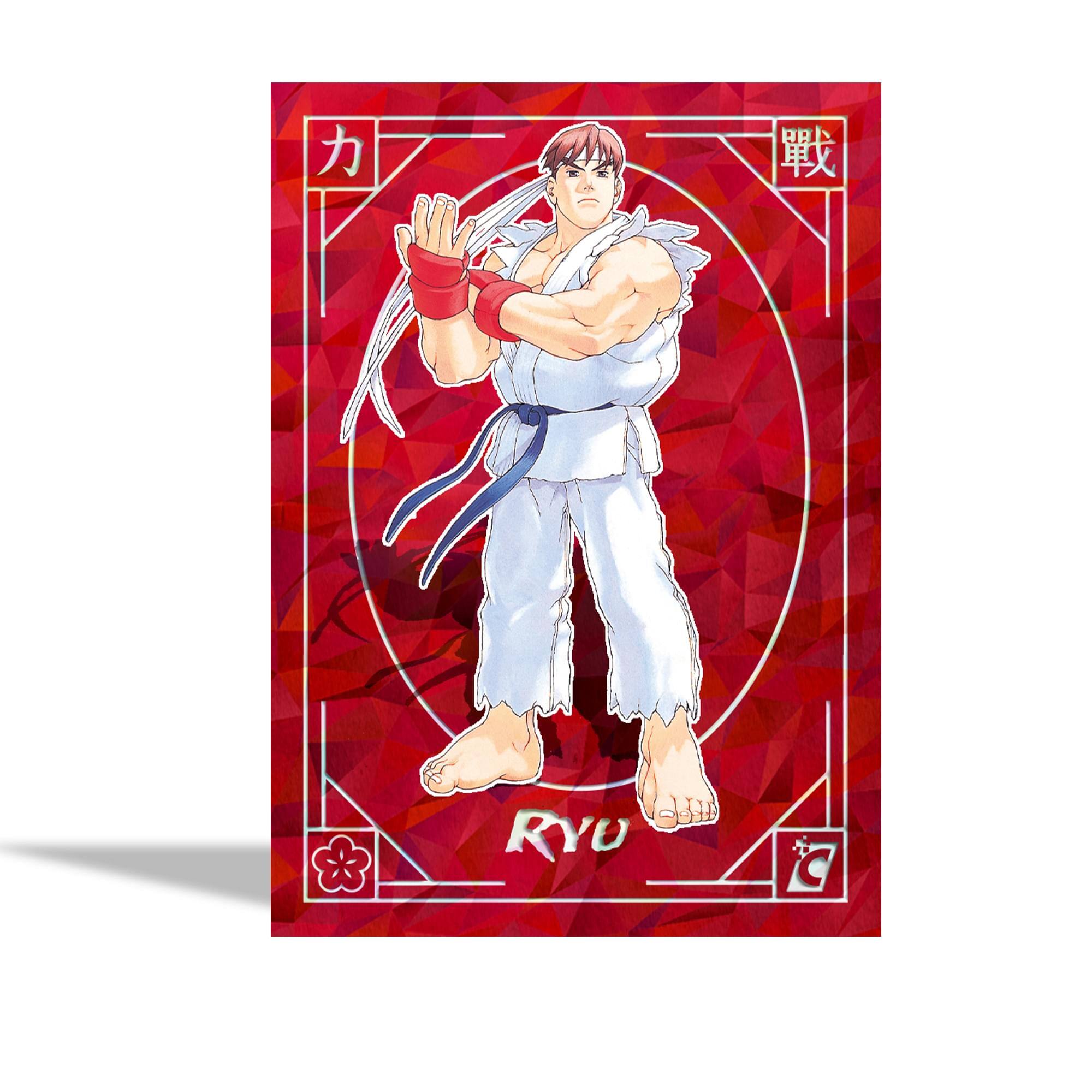 Alt View 4. Cardsmiths - Street Fighter Alpha: Warriors' Dreams Trading Cards Collector Box | 2 Packs - Blue.