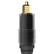 Alt View 5. FosPower - 24K Gold-Plated Toslink to Mini Toslink Cable - 10FT, S/PDIF Digital Optical Audio Cable, Fiber Core Optical Cable - Black.