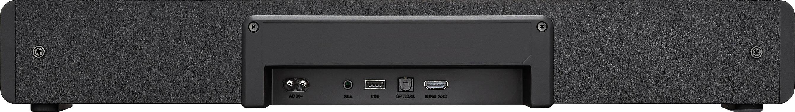 AC IN, AUX, USB, OPTICAL, HDMI ARC