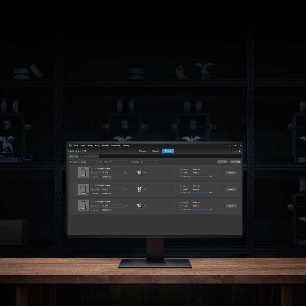 Alt View Zoom 12. Creality - CR-10 SE 3D Printer - Black.