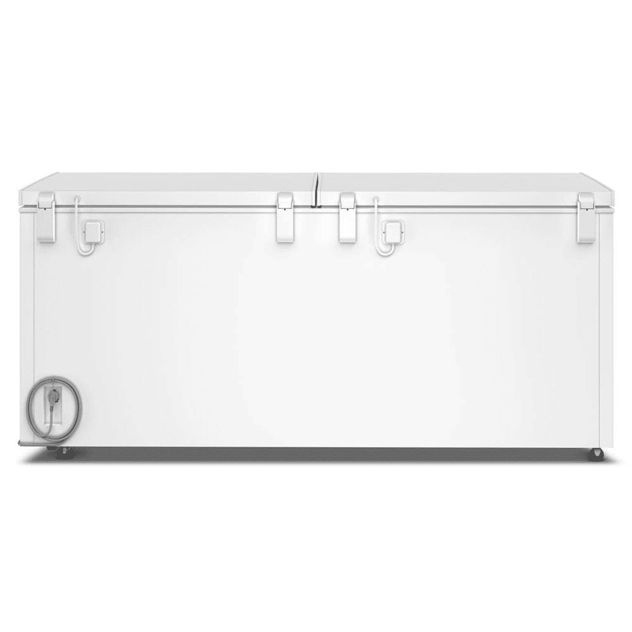 Back. Whirlpool - Whirlpool 22 cu. ft. Convertible Freezer-to-Fridge Chest Freezer with 4 Storage Baskets - White.