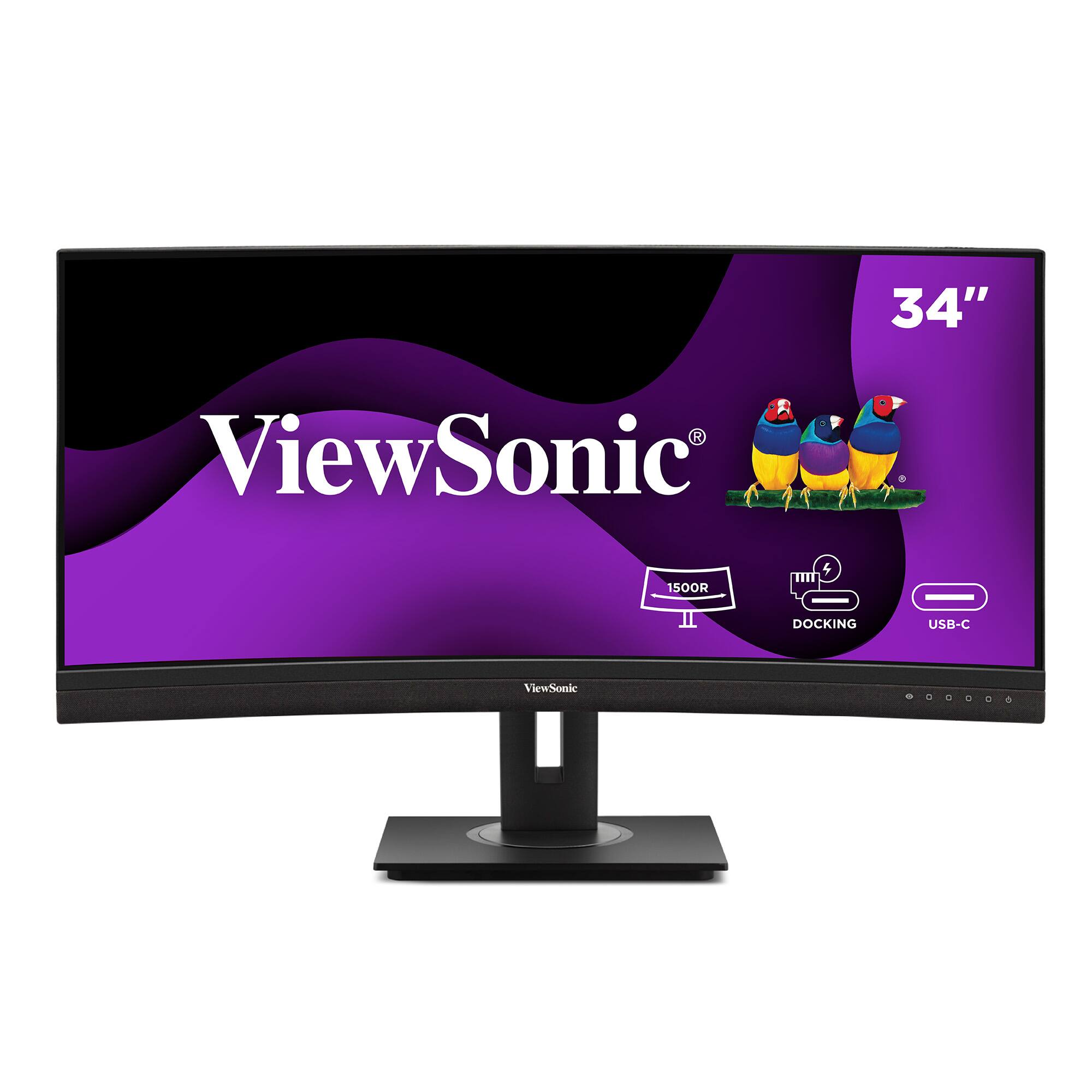 34" ViewSonic 1500R & DOCKING USB-C